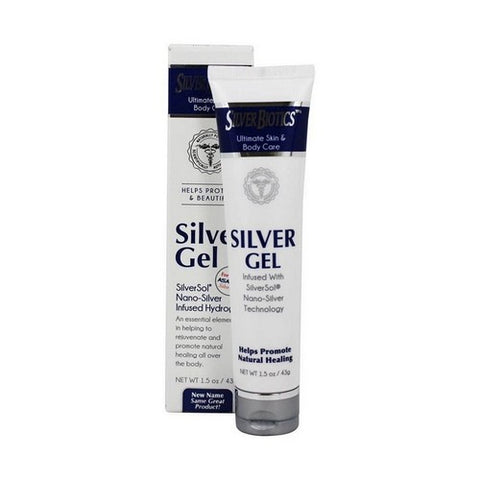 Silver Biotics (American Biotech Labs), Silver Gel, 1.5 OZ