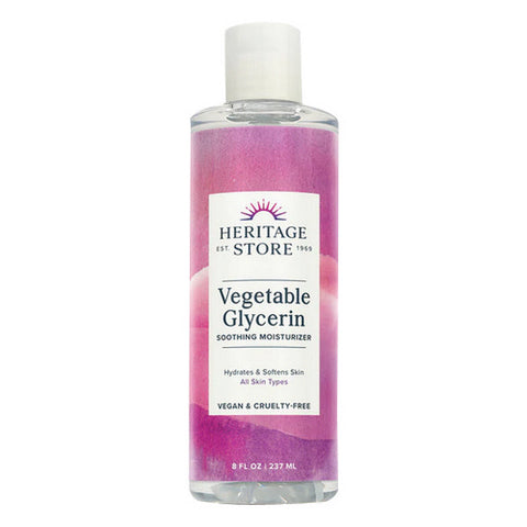 Heritage Store, Vegetable Glycerin, 8 OZ