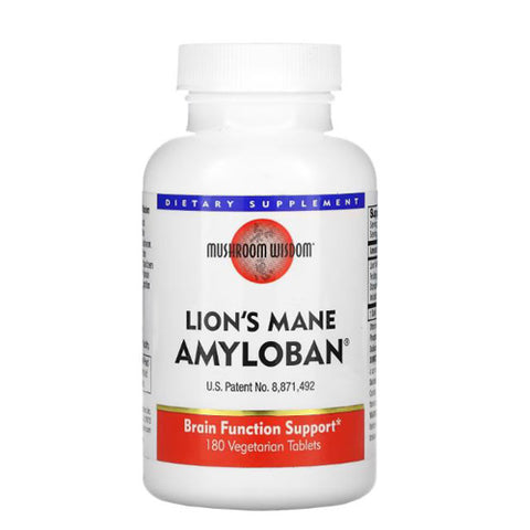 Maitake Mushroom Wisdom, Amyloban 3399, 180 Tabs