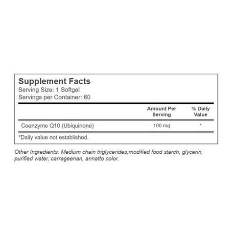 Country Life, CoEnzyme Q10, 60 Softgels