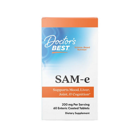 Doctors Best, SAM-e, 200 mg, 60 Tabs