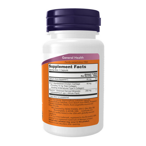Now Foods, UC-II Type II Collagen, 60 Vcaps