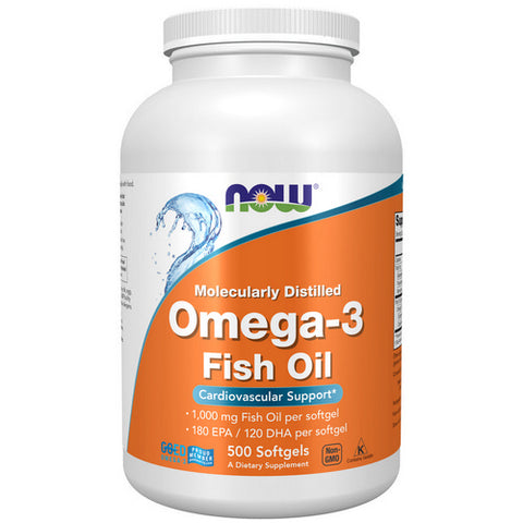 Now Foods, Omega-3, 500 Softgels