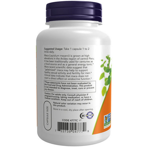 Now Foods, Maca, 750 mg, 90 Vcaps