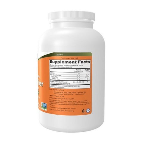 Now Foods, Acacia Fiber Organic Powder, 12 oz