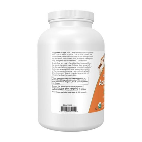 Now Foods, Acacia Fiber Organic Powder, 12 oz
