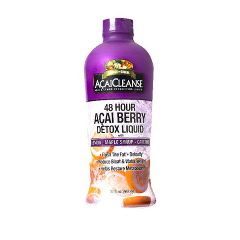 Garden Greens, Acai Cleanse, 48 Hour Detox 32 oz