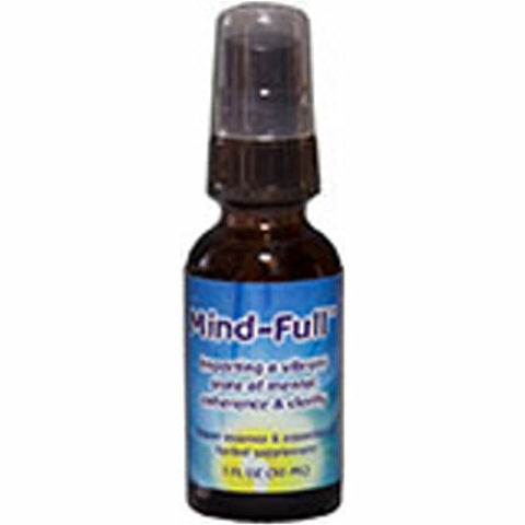 Flower Essence Services, Mind-Full Spray, 1 oz