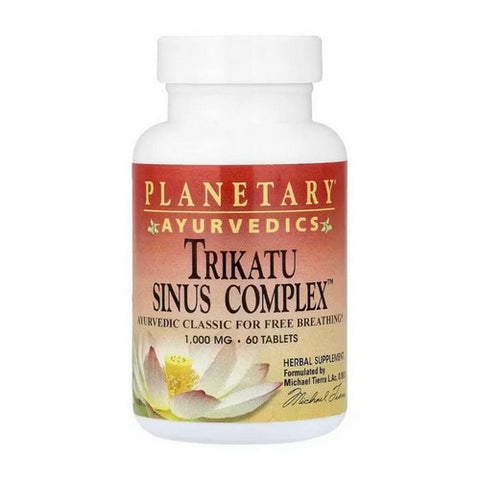 Planetary Ayurvedics, Trikatu Sinus Complex, 60 Tabs
