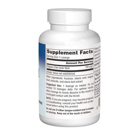 Planetary Herbals, Slippery Elm Lozenge, Unflavored 24 lozenges