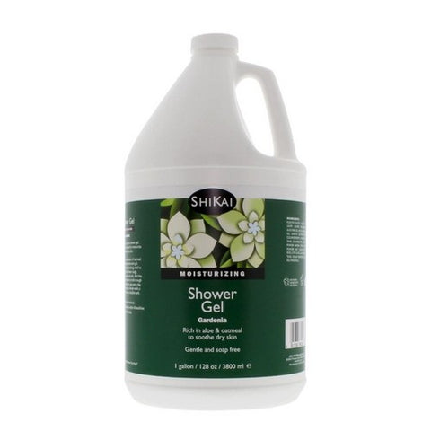 Shikai, Moisturizing Shower Gel, White Gardenia 1 gal