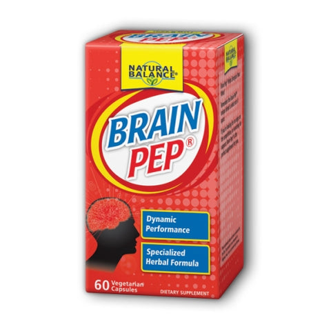 Natural Balance (Formerly known as Trimedica), Brain Pep, 60 Caps