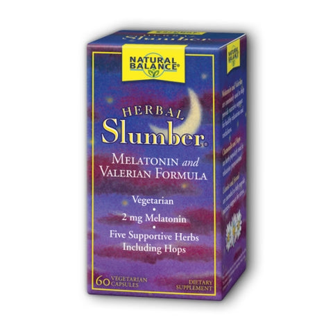 Natural Balance (Formerly known as Trimedica), Herbal Slumber, 60 Caps