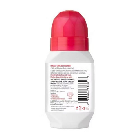 Crystal, Mineral Deodorant Roll On, Pomegranate 2.25 oz