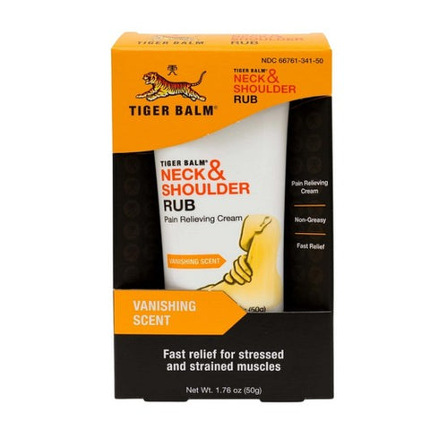 Tiger Balm, Neck And Shoulder Rub, 1.76 oz