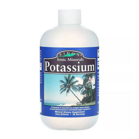 Eidon Ionic Minerals, Potassium, 18 oz
