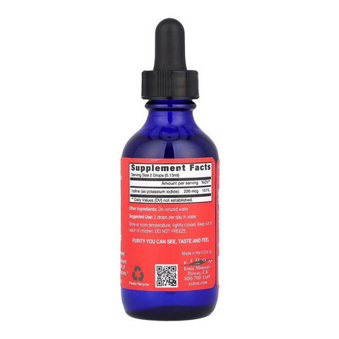 Eidon Ionic Minerals, Iodine Concentrate, 2 Oz