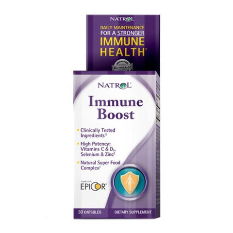 Natrol, Immune Boost, 30 Caps