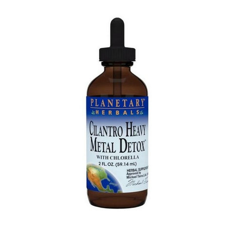 Planetary Herbals, Cilantro Metal Detox Liquid with Chlorella, 2 oz