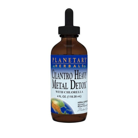 Planetary Herbals, Cilantro Metal Detox Liquid with Chlorella, 4 oz