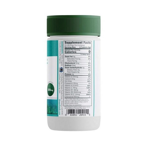 Green Foods Corporation, Organic Chlorella, 500mg, 120 Tabs