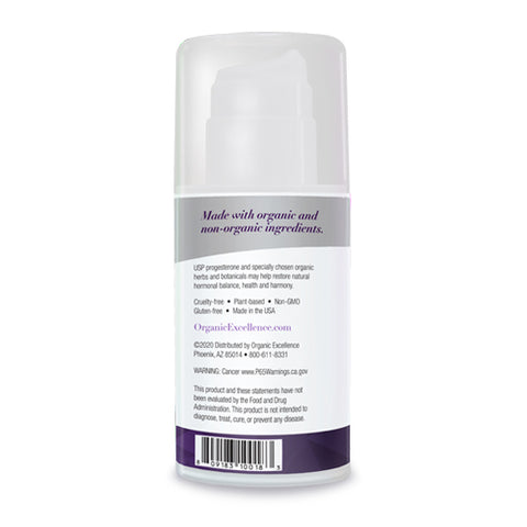 Organic Excellence, Feminine Balance Therapy, 3 oz