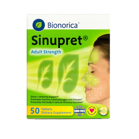 Bionorica, Sinupret Adult Strength, 50 Tabs
