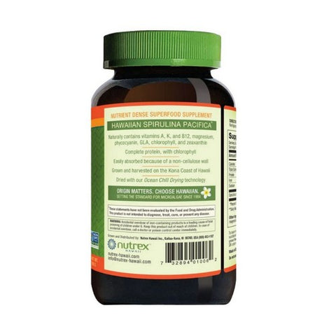 Nutrex Hawaii, Hawaiian Spirulina, Pacifica 180 Tabs
