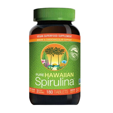 Nutrex Hawaii, Hawaiian Spirulina, Pacifica 180 Tabs