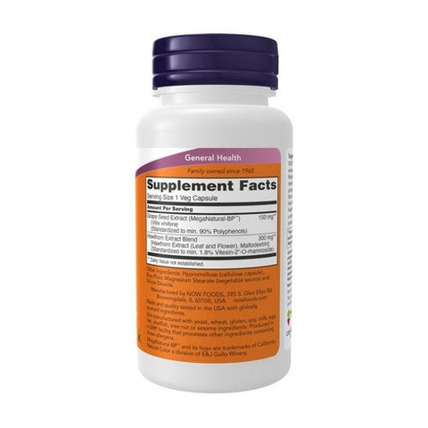 Now Foods, Blood Pressure Health, 90 Vcaps