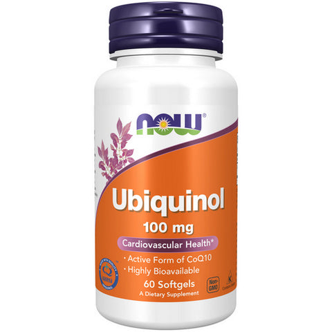 Now Foods, Ubiquinol, 100 mg, 60 Softgels