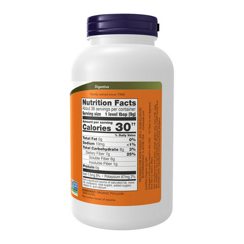 Now Foods, Psyllium Husk, Powder 12 oz