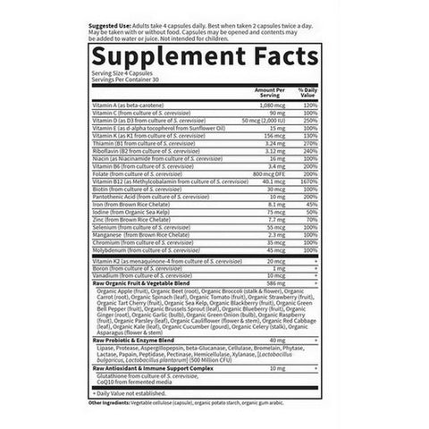 Garden of Life, Vitamin Code, Women's Formula 120 Caps