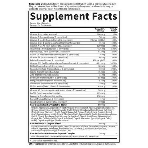 Garden of Life, Vitamin Code, Men's Formula 240 Caps