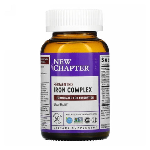 New Chapter, Iron Food Complex, 60 Tabs