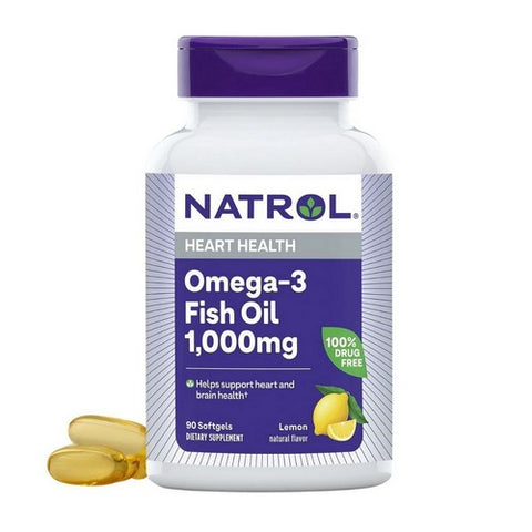 Natrol, Omega-3 Fish Oil, 1000 mg, 90 Softgels