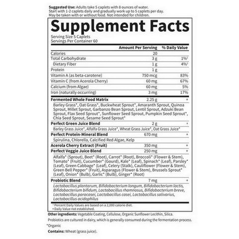 Garden of Life, Perfect Food, 300 Caplets