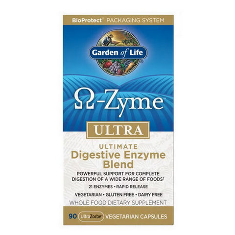 Garden of Life, O-Zyme, Ultra 90 Caps