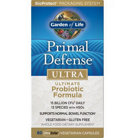 Garden of Life, Primal Defense, Ultra 60 Caps