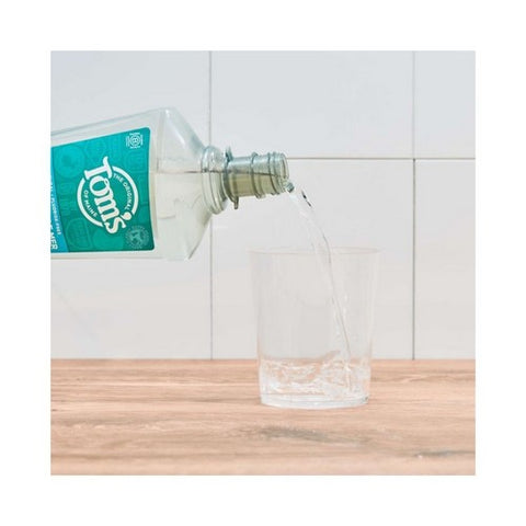 Tom's Of Maine, Long Lasting Wicked Fresh Mouthwash, Cool Mountain Mint 16 oz