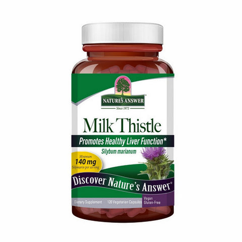 Nature's Answer, Milk Thistle Seed Standardized, 120 Vcaps