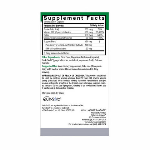 Nature's Answer, Pueraria Mirifica, 60 Vcaps