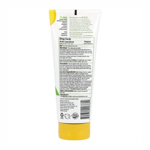 Alba Botanica, Natural ACNEdote Face & Body Scrub, 8 oz