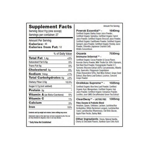 Greens World Inc, Delicious Greens 800, Chocolate 10.6 oz