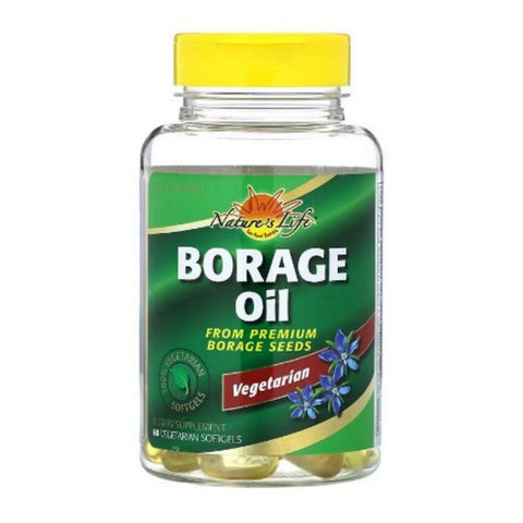 Health From The Sun, 100% Vegetarian Borage Oil, 60 ct