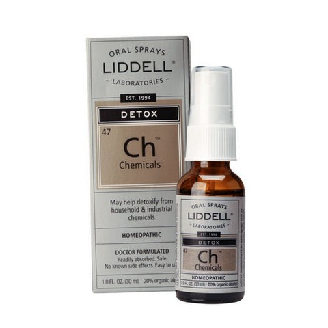 Liddell Laboratories, Chemicals Detox Spray, 1 oz