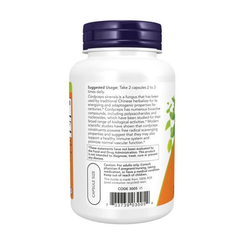 Now Foods, Cordyceps, 750 mg, 90 Vcaps