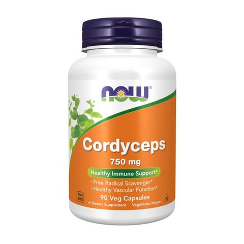 Now Foods, Cordyceps, 750 mg, 90 Vcaps