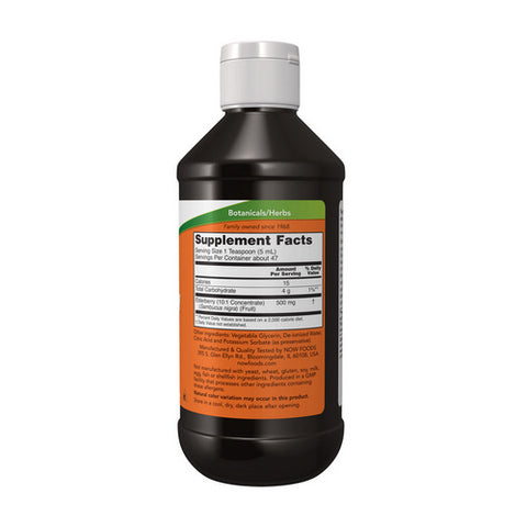 Now Foods, Elderberry Liquid, 8 oz