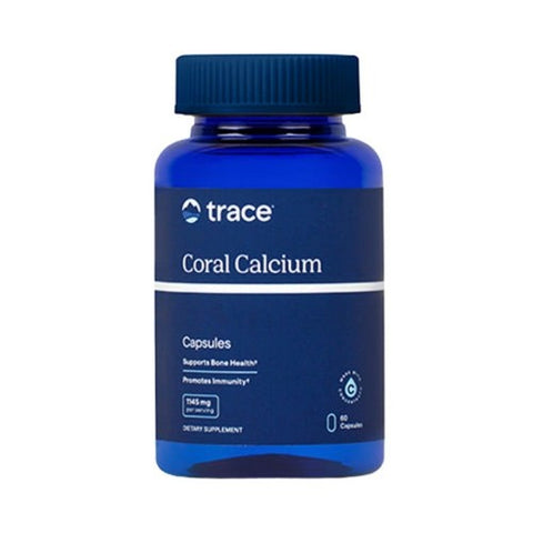 Trace Minerals, Coral Calcium with ConcenTrace, 60 Caps